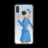 Coque  Huawei P20 Lite PREMIUM Hôtesse de l'air 6