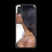 Coque  Huawei P20 Lite PREMIUM Femme metisse noire 2