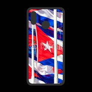 Coque  Huawei P20 Lite PREMIUM Drapeau Cuba 3