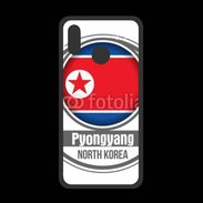 Coque  Huawei P20 Lite PREMIUM Logo Corée du Nord