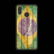 Coque  Huawei P20 Lite PREMIUM Drapeau Brésil Grunge 510