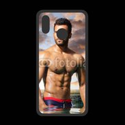 Coque  Huawei P20 Lite PREMIUM Brun ténébreux 1