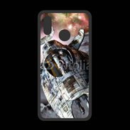 Coque  Huawei P20 Lite PREMIUM Vaisseau spatial sur la lune