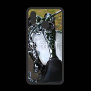 Coque  Huawei P20 Lite PREMIUM Moto chromée