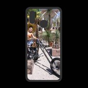 Coque  Huawei P20 Lite PREMIUM Femme sexy moto 2
