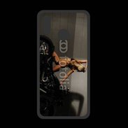 Coque  Huawei P20 Lite PREMIUM Femme sexy moto 3