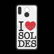 Coque  Huawei P20 Lite PREMIUM J'aime les soldes