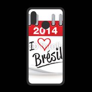 Coque  Huawei P20 Lite PREMIUM I love Bresil 2014