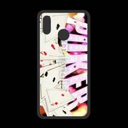Coque  Huawei P20 Lite PREMIUM Poker and fire 1