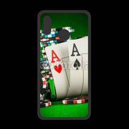 Coque  Huawei P20 Lite PREMIUM Paire d'As au poker 75