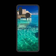Coque  Huawei P20 Lite PREMIUM Bungalow sur l'eau des tropiques