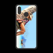 Coque  Huawei P20 Lite PREMIUM Sieste contre un palmier sur la plage