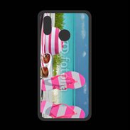 Coque  Huawei P20 Lite PREMIUM La vie en rose à la plage