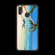 Coque  Huawei P20 Lite PREMIUM Palmier sur la plage tropicale