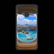 Coque  Huawei P20 Lite PREMIUM Vue de l'intérieur d'un avion