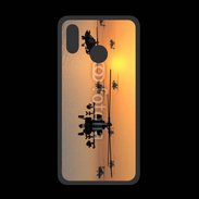Coque  Huawei P20 Lite PREMIUM Hélicoptère Apache de nuit