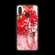 Coque  Huawei P20 Lite PREMIUM Fraise et bouche