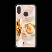 Coque  Huawei P20 Lite PREMIUM Alliance sur fond de rose