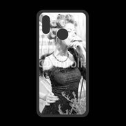 Coque  Huawei P20 Lite PREMIUM Aristocrate en noir et blanc