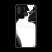 Coque  Huawei P20 Lite PREMIUM Couple d'amoureux en noir et blanc