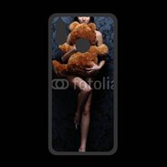 Coque  Huawei P20 Lite PREMIUM Femme glamour câlin nounours