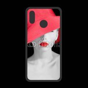 Coque  Huawei P20 Lite PREMIUM Femme élégante en noire et rouge 10