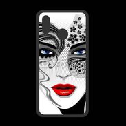 Coque  Huawei P20 Lite PREMIUM Visage glamour en dessin 500