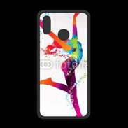 Coque  Huawei P20 Lite PREMIUM Danseuse en couleur