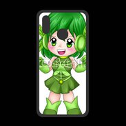 Coque  Huawei P20 Lite PREMIUM Chibi style illustration of a super-heroine 26