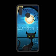 Coque  Huawei P20 Lite PREMIUM Chat noir