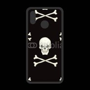 Coque  Huawei P20 Lite PREMIUM Fond tête de mort 3