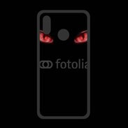 Coque  Huawei P20 Lite PREMIUM Yeux rouges fond noir