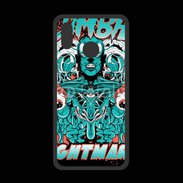 Coque  Huawei P20 Lite PREMIUM Tête de Mort Zombie 25