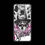 Coque  Huawei P20 Lite PREMIUM Tête de Mort Difficult