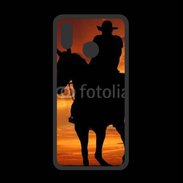 Coque  Huawei P20 Lite PREMIUM Silhouette de cowboy