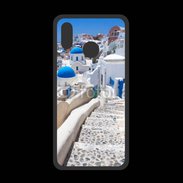 Coque  Huawei P20 Lite PREMIUM Village sur l'Île de Santorini en Grêce