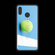 Coque  Huawei P20 Lite PREMIUM Cours de tennis béton bleu