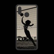 Coque  Huawei P20 Lite PREMIUM Beach Volley en noir et blanc 115
