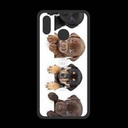 Coque  Huawei P20 Lite PREMIUM Alignement de petits chiens