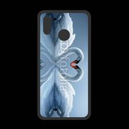 Coque  Huawei P20 Lite PREMIUM Couple de Cygnes