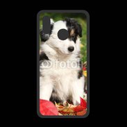 Coque  Huawei P20 Lite PREMIUM Adorable chiot Border collie