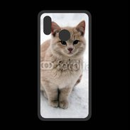 Coque  Huawei P20 Lite PREMIUM Chat dans la neige