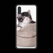 Coque  Huawei P20 Lite PREMIUM Chaton dans un sac