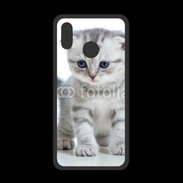 Coque  Huawei P20 Lite PREMIUM Chaton gris en balade