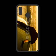 Coque  Huawei P20 Lite PREMIUM Surfer à la tombée de la nuit