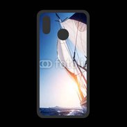 Coque  Huawei P20 Lite PREMIUM Bateau et couché de soleil 50