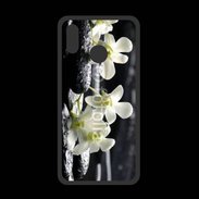 Coque  Huawei P20 Lite PREMIUM Orchidée blanche Zen 11