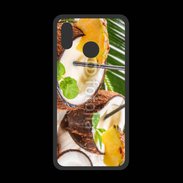 Coque  Huawei P20 Lite PREMIUM Pinacolada dans une noix de coco 2