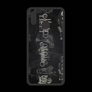 Coque  Huawei P20 Lite PREMIUM Menu de cocktail en noir et blanc