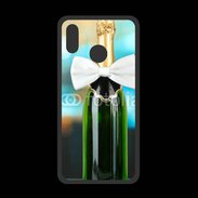 Coque  Huawei P20 Lite PREMIUM Bouteille de champagne avec noeud